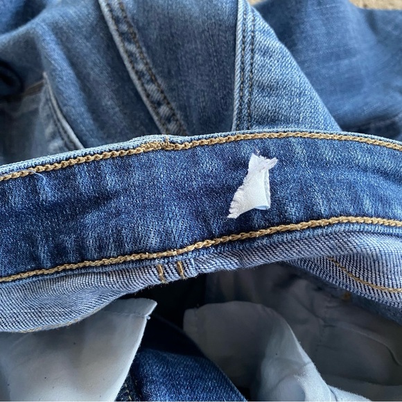 Kancan Distressed Skinny Jeans Medium Wash Ripped Holey Jeans High Rise: 9/28 - Picture 5 of 11